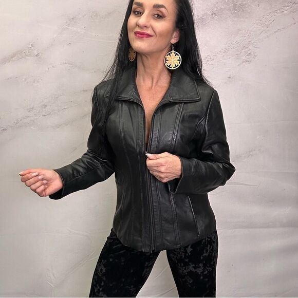 Worthington Jackets & Blazers - Worthington genuine leather lined jacket coat